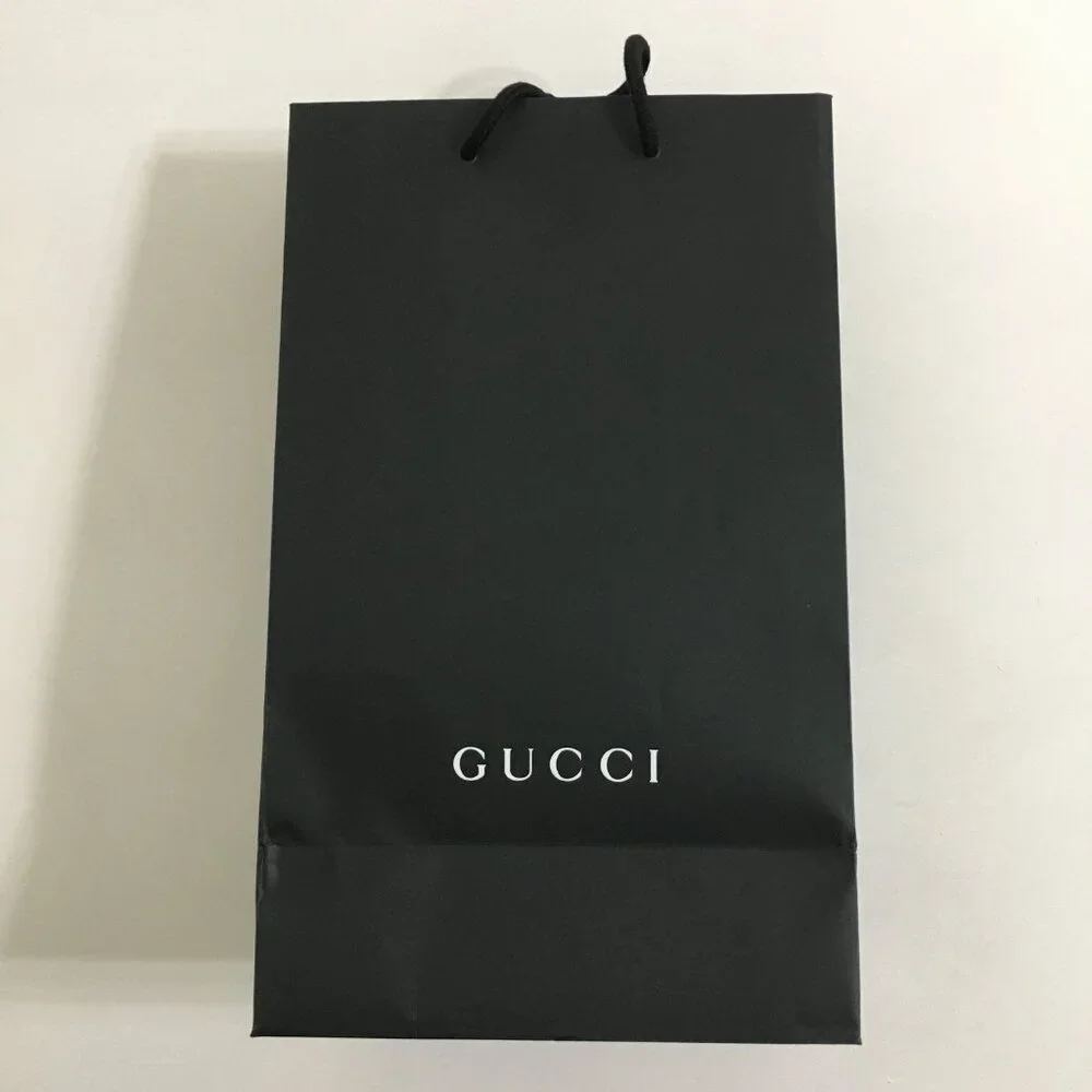 GUCCI Gift Bag w/ 2 Ribbons Size 15